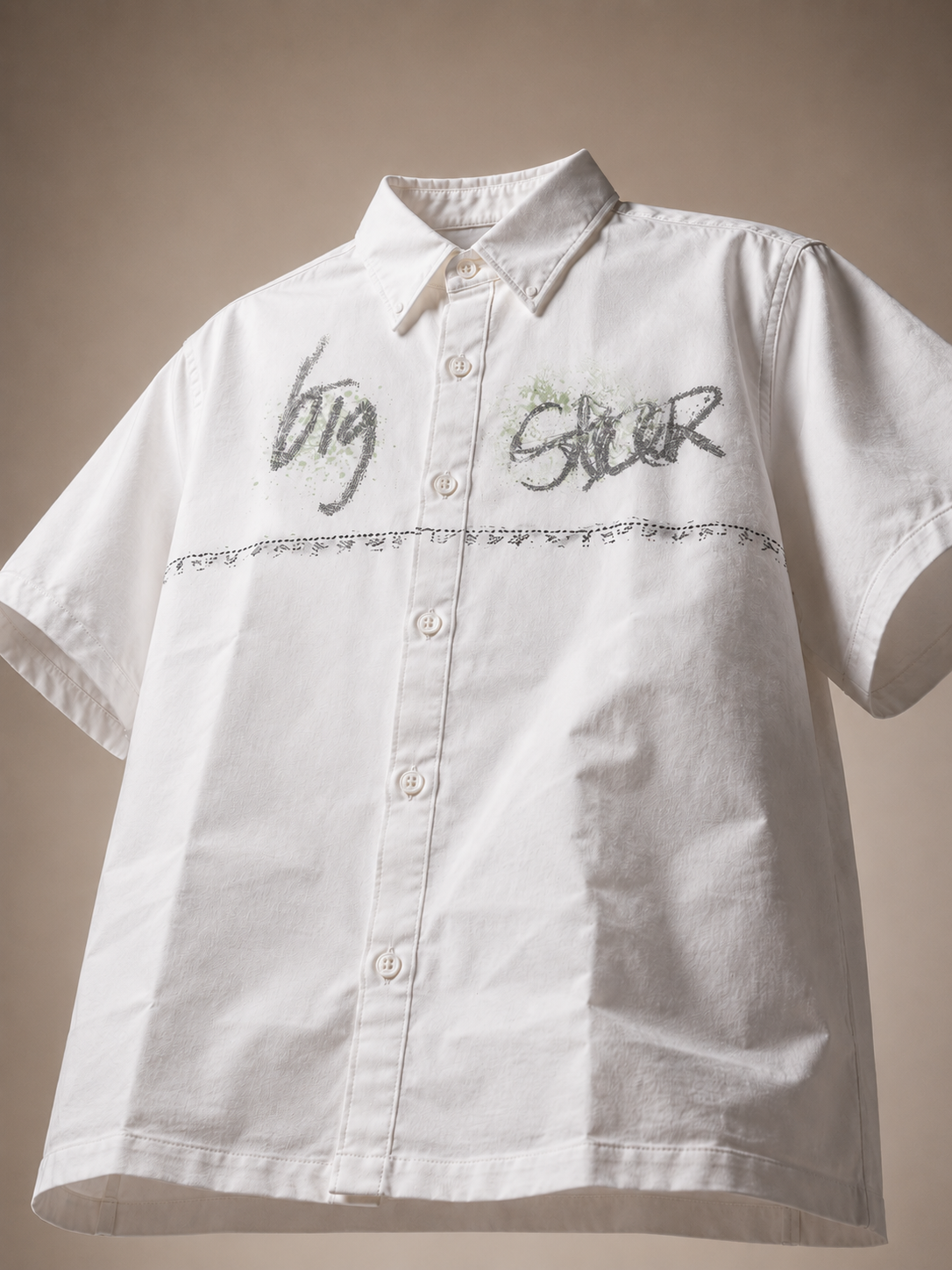 Big Star Premium Boys Graphic Half Sleeve Shirt – Off White