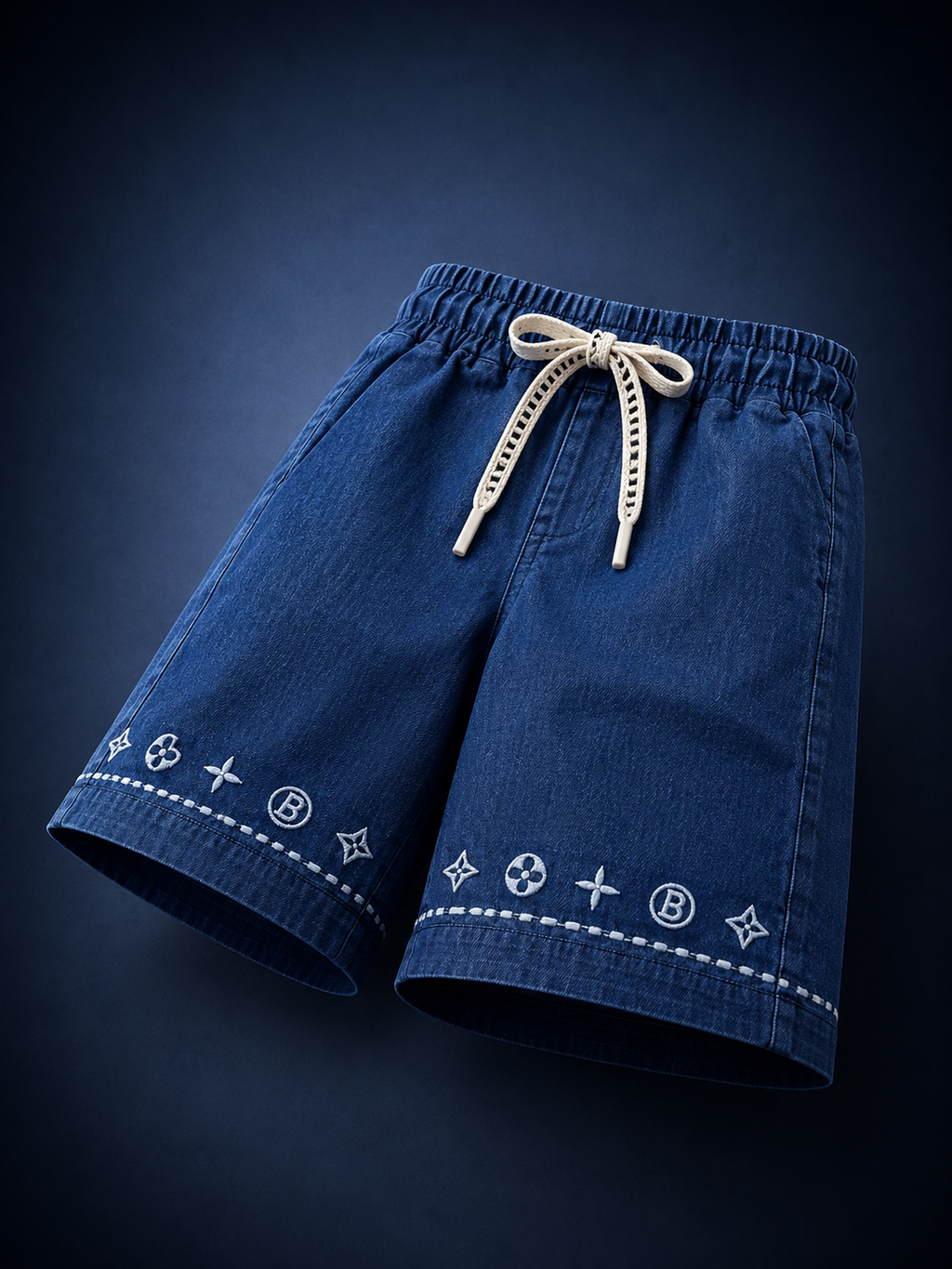 Denim Blue Boys Co-ord Set – Half Sleeve Shirt & Pants