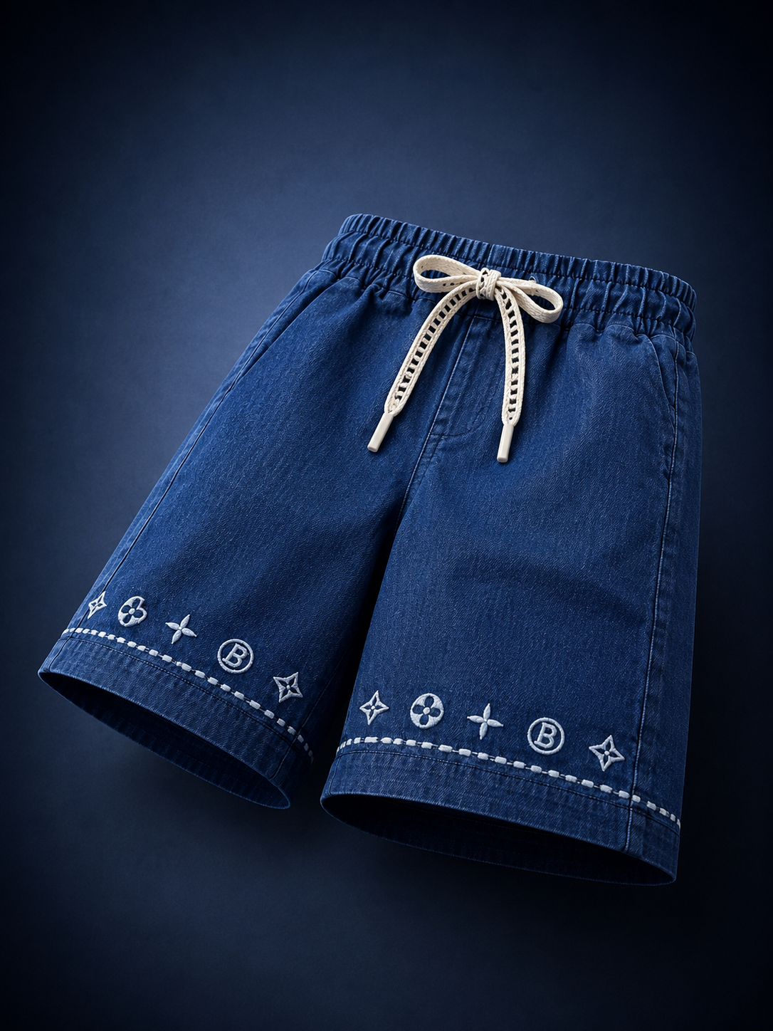 Denim Blue Boys Co-ord Set – Half Sleeve Shirt & Pants
