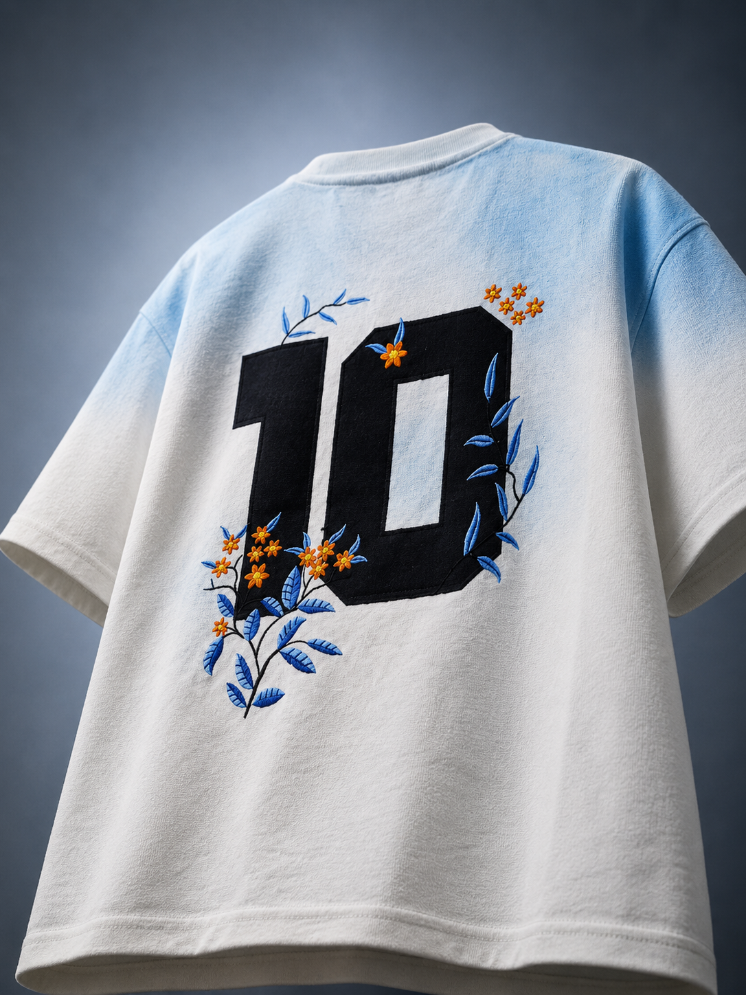 NYC Anchor Premium Embroidered Relaxed Fit T-Shirt