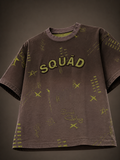 SQUAD Premium Boys Relaxed Fit T-Shirt – Olive Black